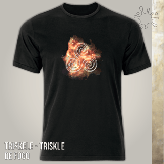 Camiseta Triskele de Fogo