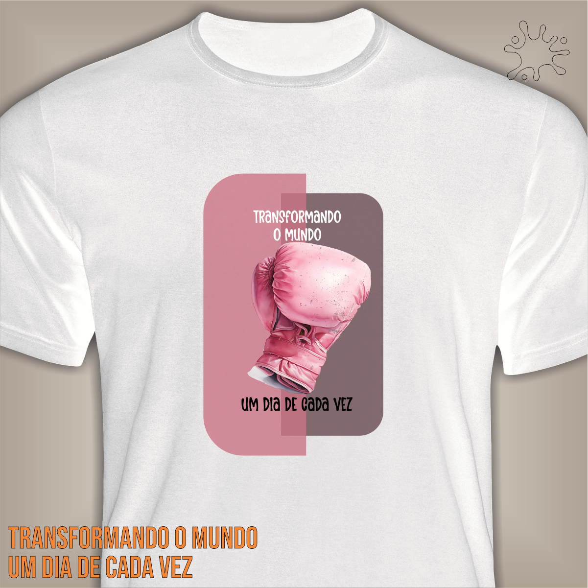 Camiseta Transformando o mundo