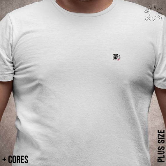 Camiseta Plus Size SER Original (preto)