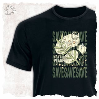 Nome do produtoCamiseta Save the Planet