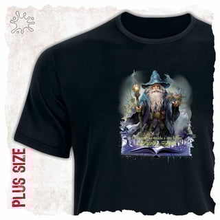 Nome do produtocamiseta Plus Magos - Escolha Bem