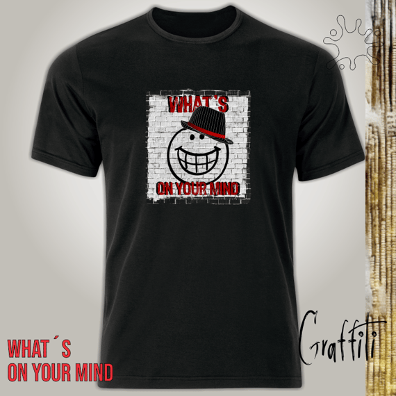 Camiseta Graffiti What´s on your mind