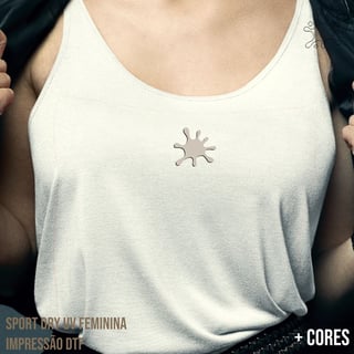 Nome do produtoRegata Feminina Sport Dry UV Splash