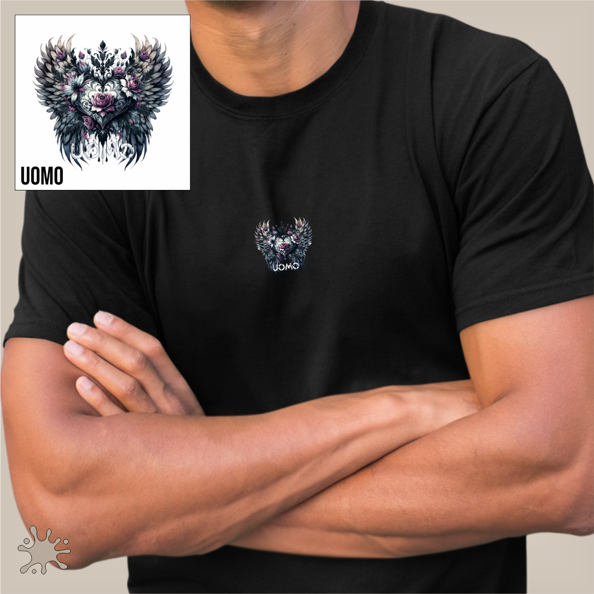 Camiseta Uomo