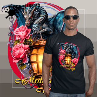 Nome do produto Camiseta de Dragão - Medieval Myth