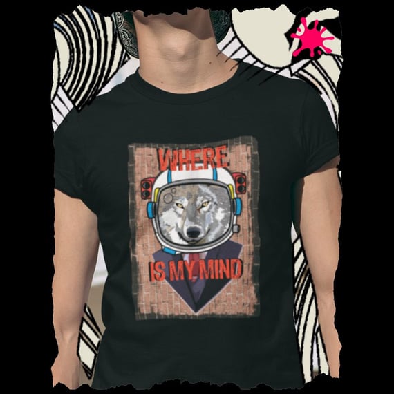 Camiseta Graffiti Where is my mind