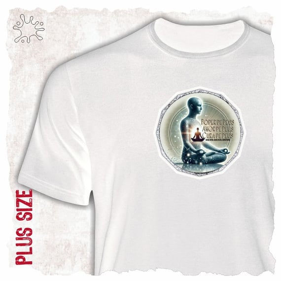 Camiseta Plus Poder, amor, cura 3