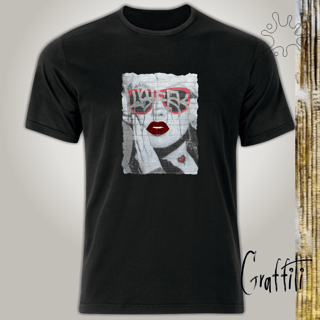 Camiseta Graffiti Boca Vermelha