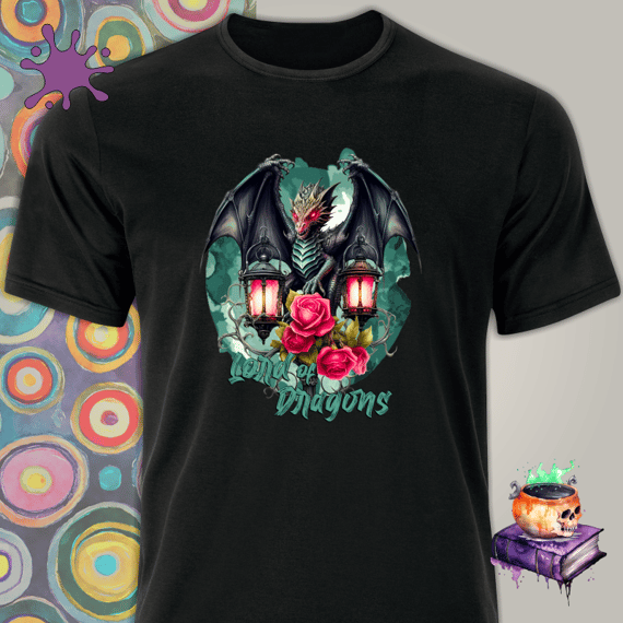 Camiseta de Dragão - Lord of Dragons
