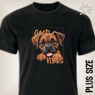 Nome do produtoCamiseta Plus Good Vibes au04