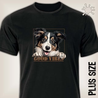 Nome do produtoCamiseta Plus Good Vibes au03