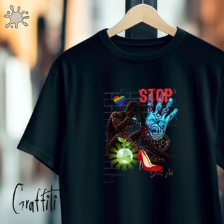 Nome do produtoCamiseta Graffiti Stop