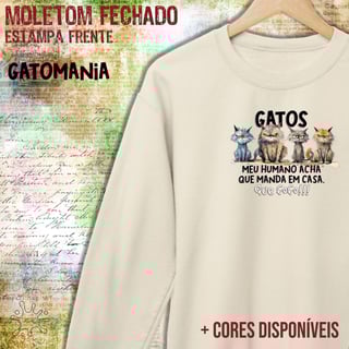 Blusão moletom Gatos - Que Fofo!