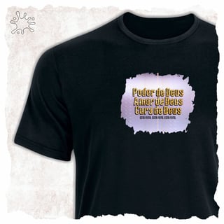 Nome do produtoCamiseta Poder, amor, cura 1