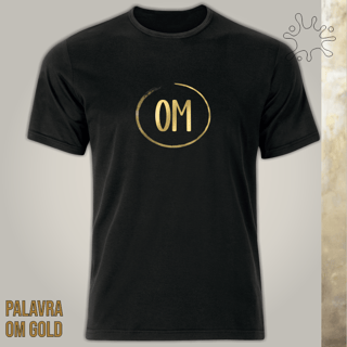 Camiseta Mantra OM Gold