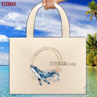 Ecobag Essencial Baleia