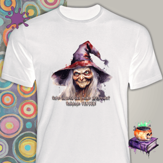 Nome do produto Camiseta de Bruxa - Validade Venceu - Seremcores 