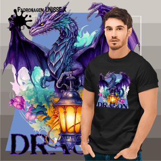 Nome do produto Camiseta de Dragão - Dragon