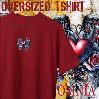Nome do produto Camiseta Oversized Omnia
