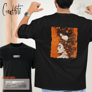 Camiseta Costas Graffiti Irmãs de Alma