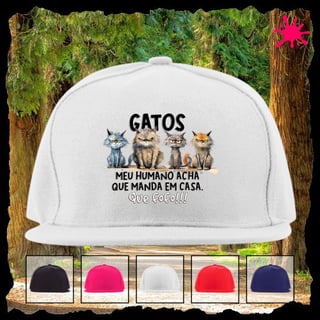 Boné Gatos - Que Fofo!
