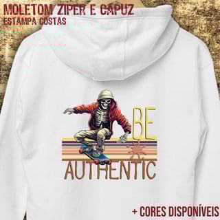 Nome do produto Moletom zíper Be Authentic