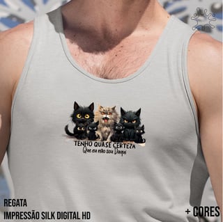 Regata Gato Preto - Tenho quase certeza