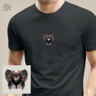 Nome do produto Camiseta Asas Code