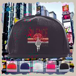 Nome do produtoBoné Silence Please