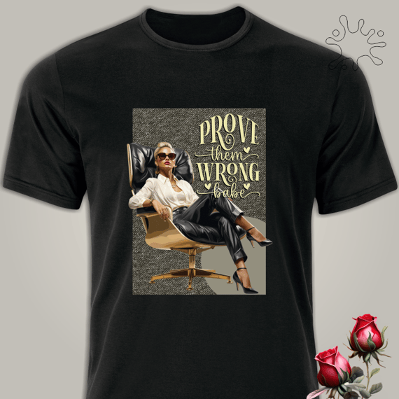 Camiseta Prove them wrong, Babe