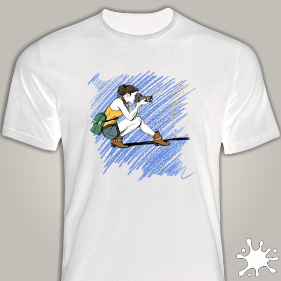 Camiseta Fotografando Dandelions