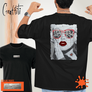 Camiseta Costas Graffiti Boca Vermelha