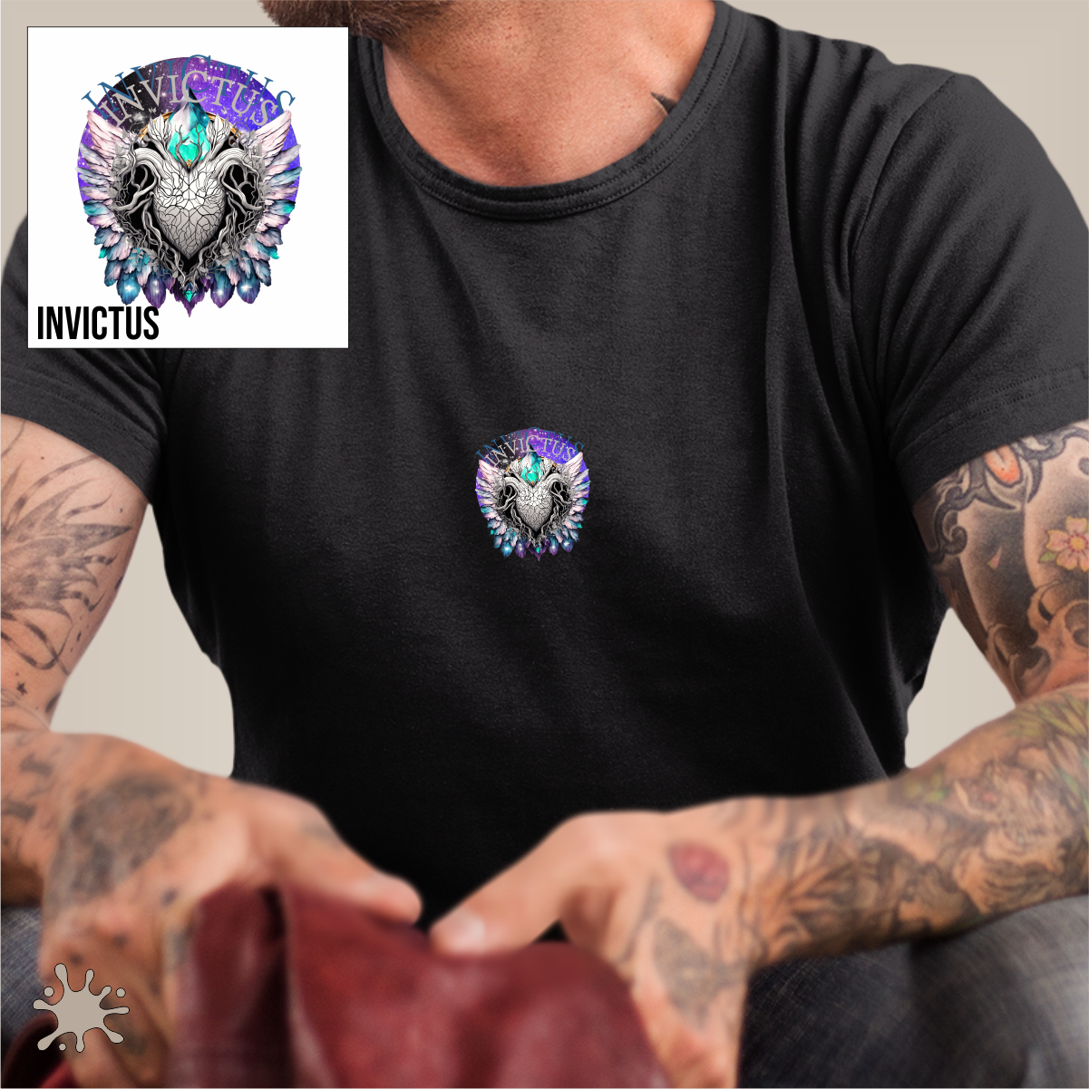 Camiseta Invictus