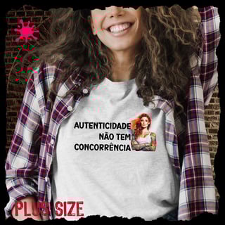Nome do produto Camiseta Plus Autenticidade (imagem)