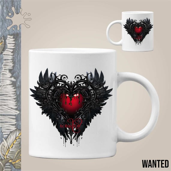 Caneca Asas Wanted