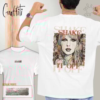 Nome do produto Camiseta Costas Graffiti Shake it off