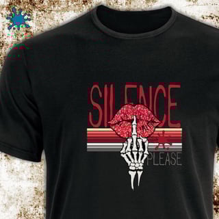 Nome do produtoCamiseta Silence please