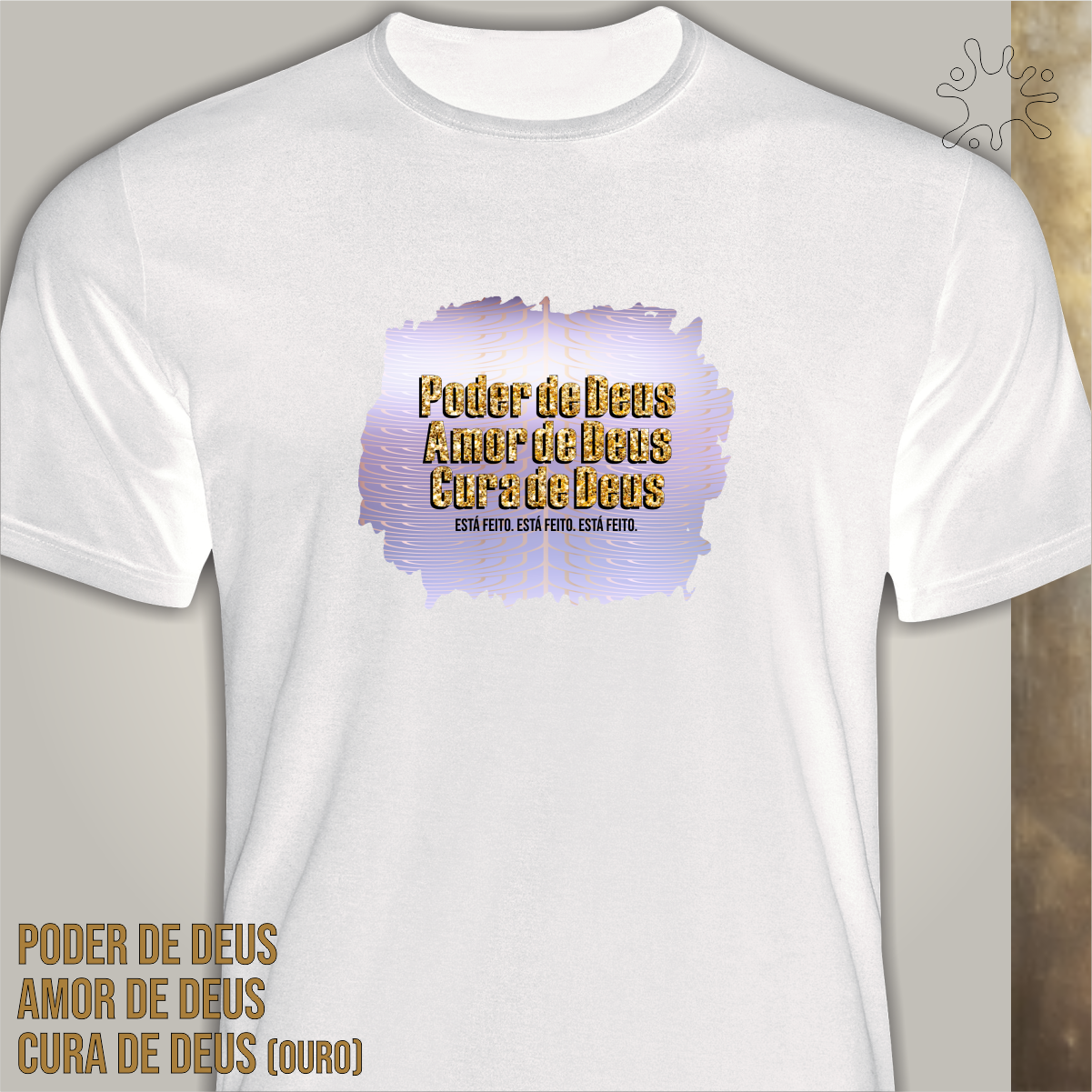 Camiseta Poder, amor, cura 1