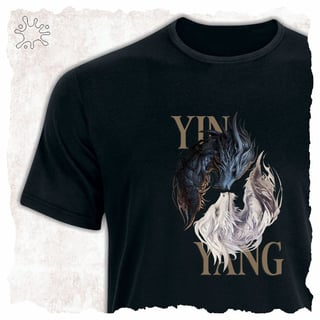 Nome do produtoCamiseta Yin Yang Dragões