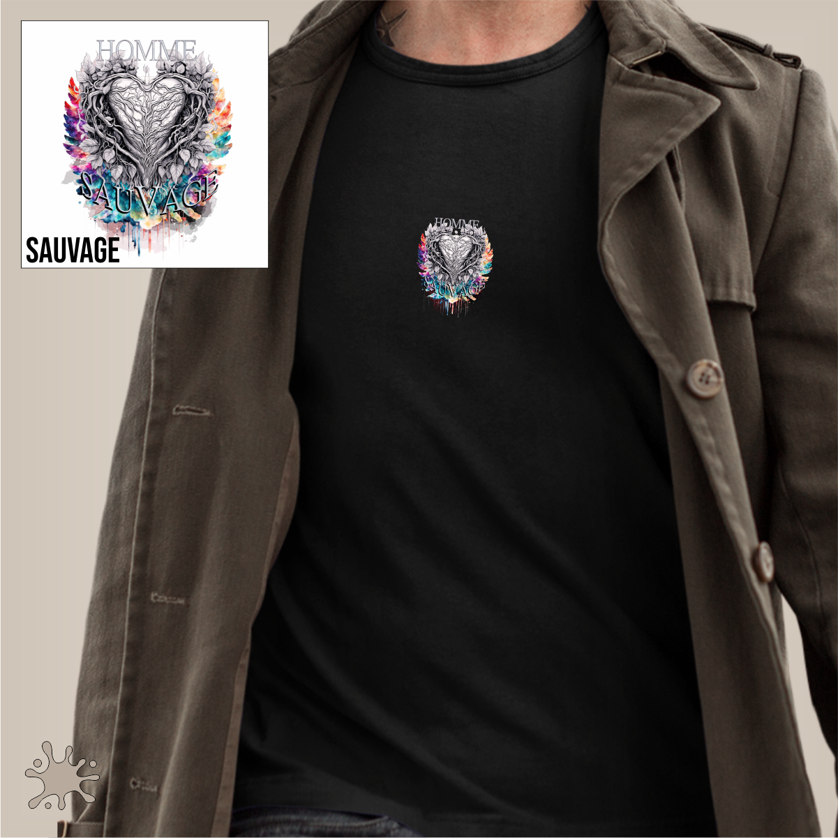 Camiseta Sauvage