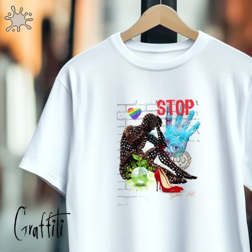 Camiseta Graffiti Stop