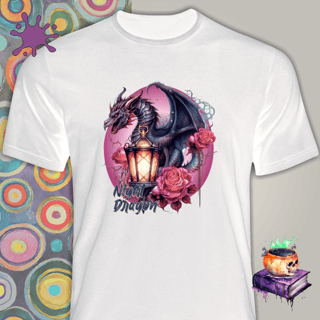 Nome do produto Camiseta de Dragão - Night Dragon