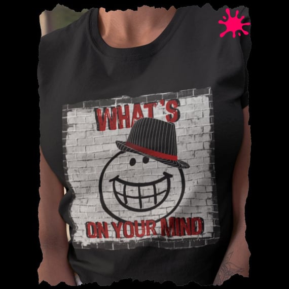 Camiseta Graffiti What´s on your mind