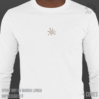Camiseta Sport Dry UV manga longa Splash