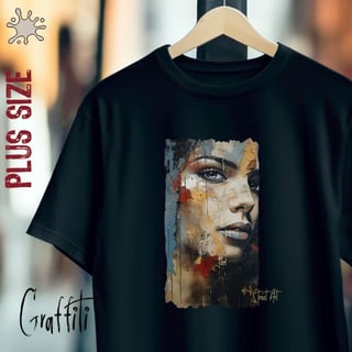 Nome do produtoCamiseta Plus Graffiti Doce Morena