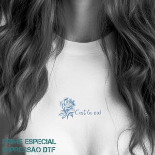 Nome do produtoCamiseta Prime C´est La Vie (cápsula original)