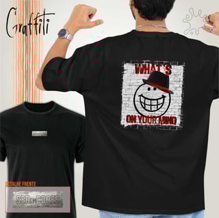 Camiseta Costas Graffiti Whats on your mind