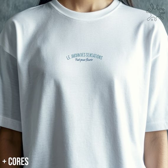 Camiseta Básica Le Jardin des Sensations