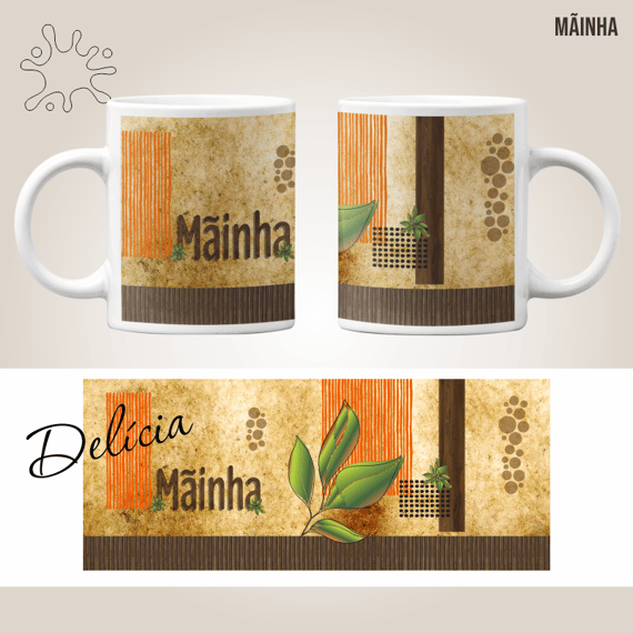 Caneca MÃINHA vintage