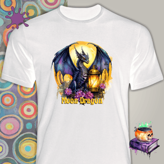 Nome do produto Camiseta de Dragão - Moon Dragon